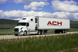 ACH Foam Technologies semi truck