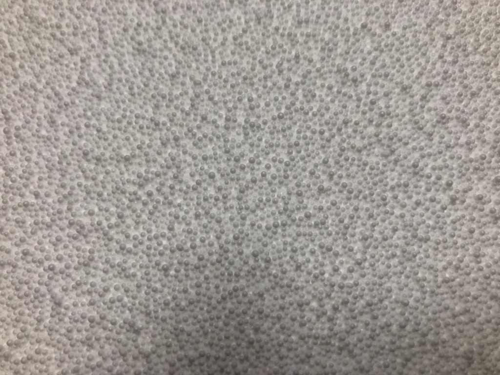 1.5 pcf pre-puff T size bead